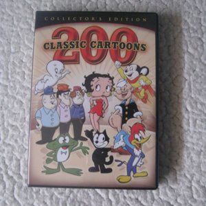 200 Classic Cartoons Collector's Edition 4 Disc DVD Set